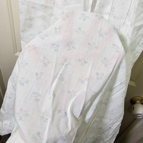 Barad And Co Nightgown Floral Roses Small Lace Trim Sleeveless Full Length - Picture 8 of 9